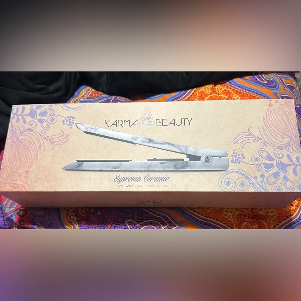 Karma Beauty-Marble UltraSonic Infrared Flat Iron 1.25”